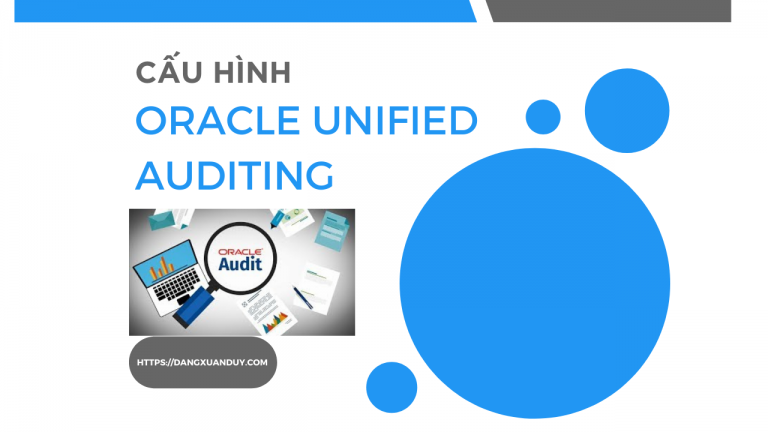 What Is Oracle Unified Auditing