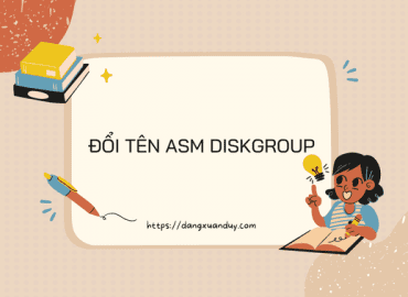 Rename ASM Diskgroup